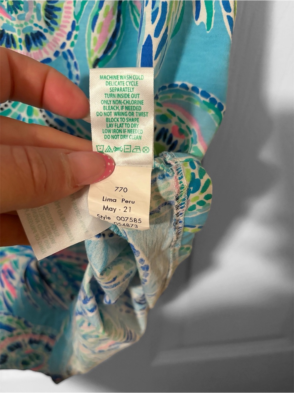 Lilly Pulitzer Kimi Swing Dress in Bermuda Blue Turtle Size Small - Picture 6 of 9